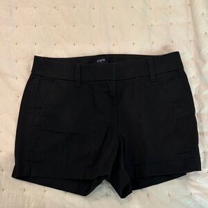 J. Crew Black Women's Classic Chino Shorts